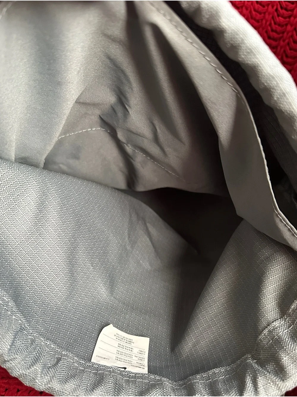 Nike Gray Lexus Drawstring Bag